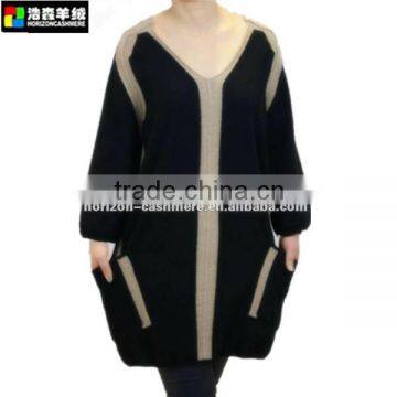 Cashmere Sweater, Black Pure Cashmere Dress photo-3
