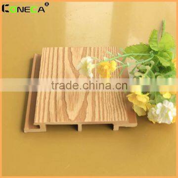 2016 hot sale anti-fading waterproof external decorative wpc wall panel board