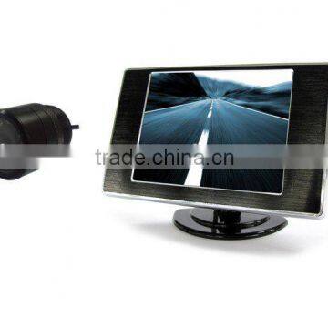 Car rearview system #p35110 3.5 inch rearview mirror TFT LCD monitor with night view camera.