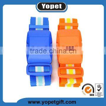 Wholesale Adjustable Polyester Customized Luggage Strap Belt With Lock,Manufacturer