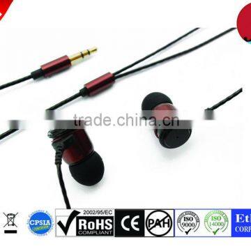 Hi-Res/ Hi-Resolution fashionable earphone/headphones with mic