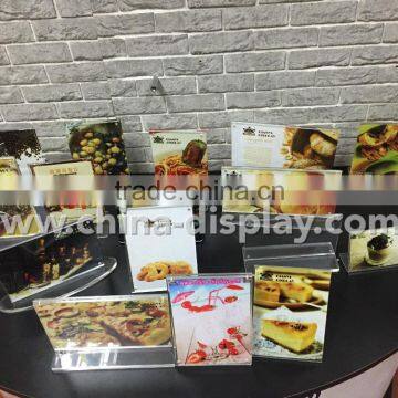 Acrylic name card holder tabletop name card display