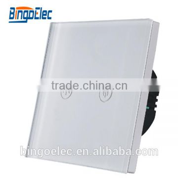 EU/UK glass panel remote window curtain swicth,roller shutter switch,blind switch,ACA110-250V