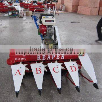 120cm Harvester, Mini harvester, rice & wheat harvester, Reaper , Gasoline/Diesel Power