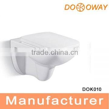 2016 Popular wall mounted toilet bowl DOK010