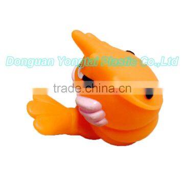 Shrimp Bath Toy,Animal Shaped Vinyl Toy,Small Plastic Toy photo-3