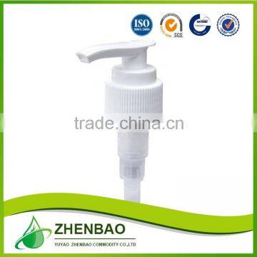 Factory directly wholesale right left locked plastic lotion pump for liquid soap 28/400 from Zhenbao factory