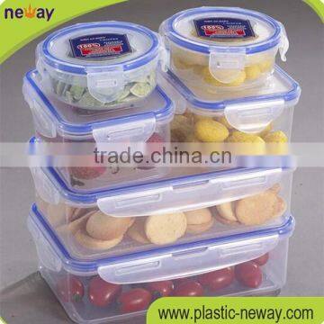 disposable food plastic container square thermo food container