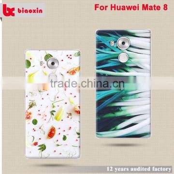 heavy duty shockproof hard back plastic case cover for huawei mate 8