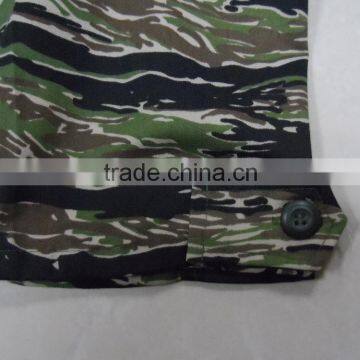 OEM 35% Cotton 65%polyester Twill Afghan Army Dress Grey Camouflage Jungle Camouflage BDU Clothing