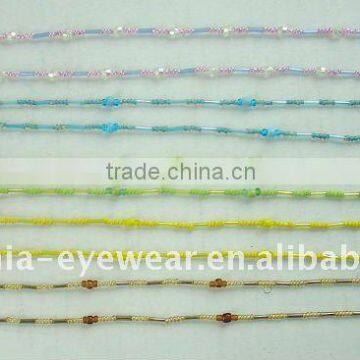 Eyeglasses beads cords