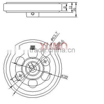 YUMO Diameter 95mm Rotary Encoder Pulleys photo-5