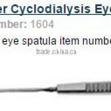 Wheeler Cyclodialysis Eye Spatula