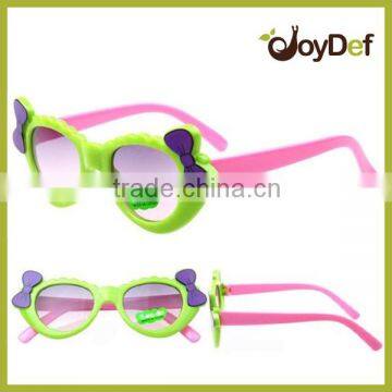 Fashion Heart Shaped Custom Two Tone Kids Sunglasses