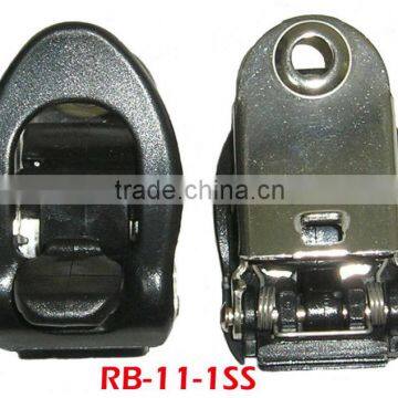 Stainless Steel Base Adjustable Snowboard Binding Ratchet Buckle