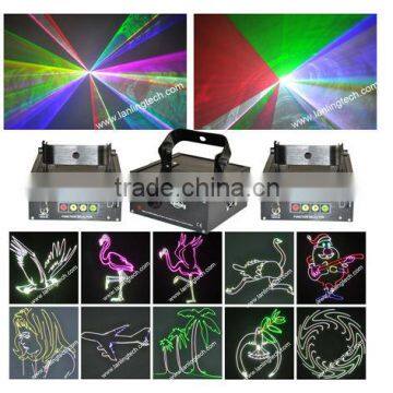 350mW RGB SD laser music activated christmas lights
