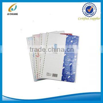 High quality loose leaf paper notebook ruled line