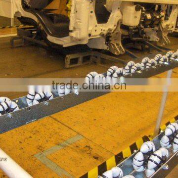 JY-2047|360 Degree Swivel Roller Track|Dual-in-line Logistic Conveyor|Heavy Duty Slide Rail Chain photo-5