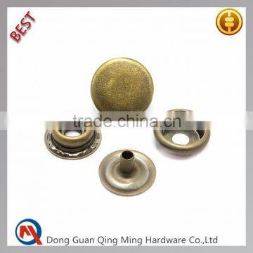 13mm Fashion Accessorices Metal Snap Fasteners For Bags
