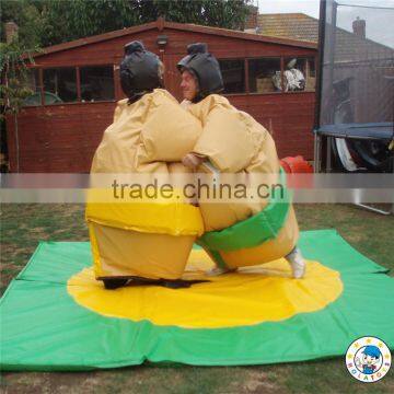 2016 inflatable sumo wrestling suits/foam padded sumo suits