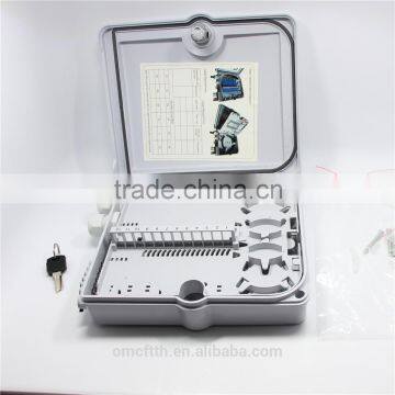 Two Inlet Port Plastic Shell Fiber Optic Distribution Box photo-3