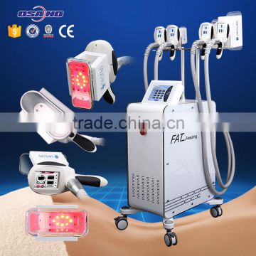 Effective Stubborn Fat Removal 4 Handles Freeze Weight Loss Countour Fat Freeze Cryolipolysis Machine Weight Loss Slimming Fat Freezing