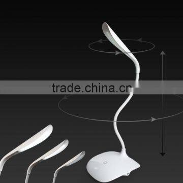 Clip flexible led mini desk lamp,led book clip light