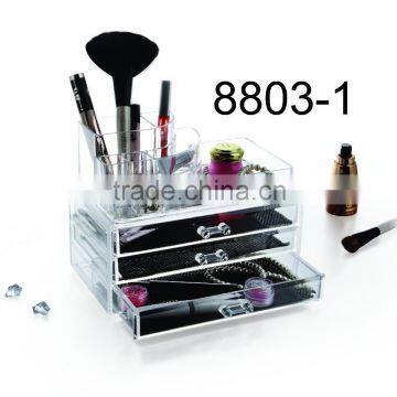 Wholesale 24 Acrylic Display & Storage Holder for Lipsticks, Lip Glosses, and Nail Art Polishes -24 Compartments best sell