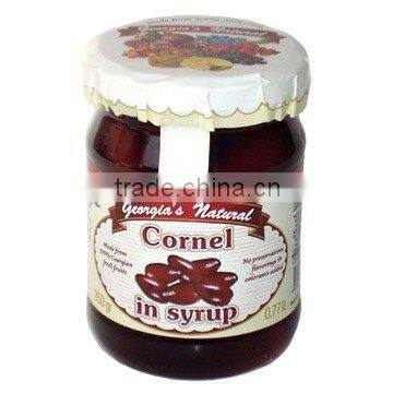 Cornelian Cherry in Syrup