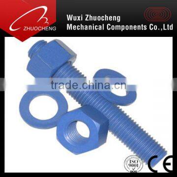 heavy duty alloy steel a193 b7 teflon bolts