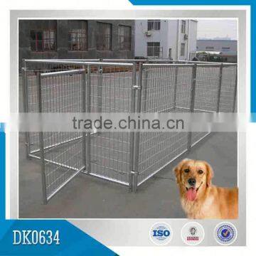 Do-It-Yourself Chain Link Box Dog Kennel