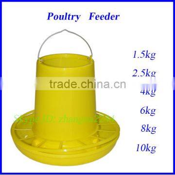 hot sale plastic volumetric animal chicken feeder