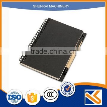 Free sample custom spiral notebook with pen manufacturer