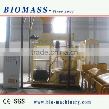 Wood pellet mill for school heating supply