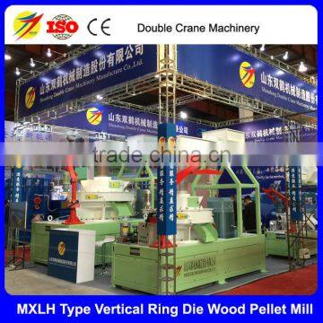 Provide ring die wood pellet mill to make pellets for biomass plant 1-1.5t/h