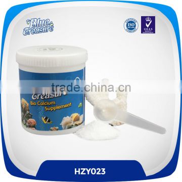 Artificial white nutritional marine aquarium calcium supplement