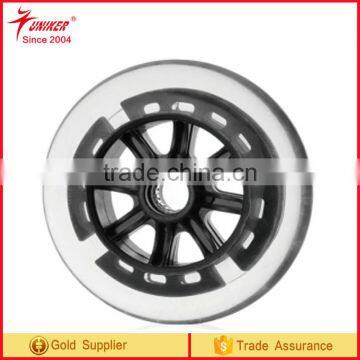 145mm*30mm flashing inline skate wheel, pu wheels,LED wheels