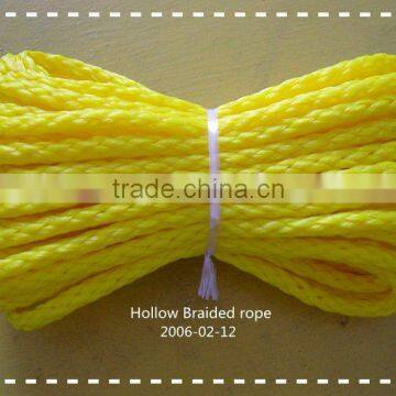 pp/pe hollow braided rope