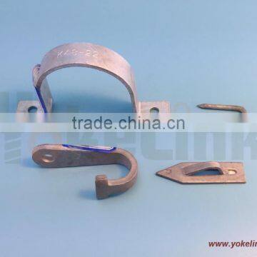 2 Hole Mounting Cable Guard Strap for Riser Pole Hardware photo-4