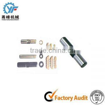 Excavator bucket tooth pin and retainer bucket lock