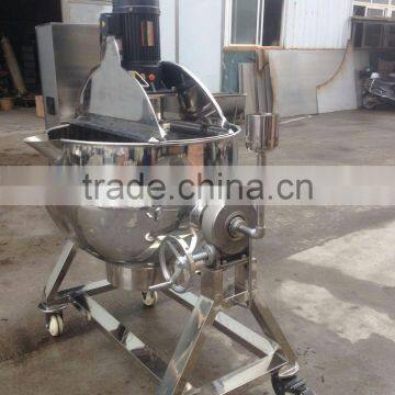 200L Tilting Electric Stainless Steel Pot for Cooking Sugar Paste photo-6