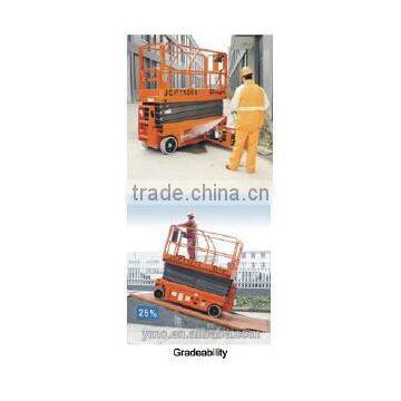JCPT1412HD/1612HD Self-Propelled Rough-Terrain Scissor Lifts -- HK Mingyang photo-4
