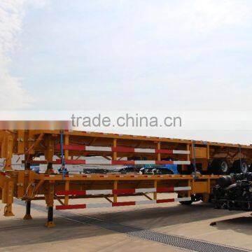 40 Tons 3 Axle Semi-Trailer Low-Bed Trailer for Sale photo-3