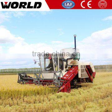 5kg/s feeding capacity 1.4m3 Grain tank wheat combine harvester