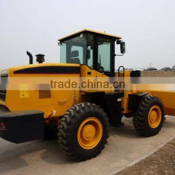 3000kg Road Construction Equipment Wheel Loader With Hydraulic Transmission