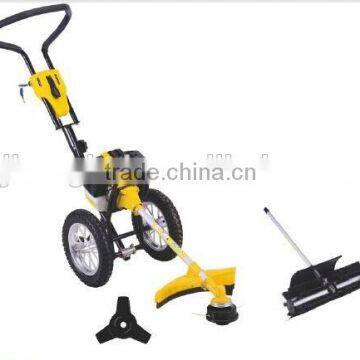 New handpush grass trimmer/grass cutter with wheels