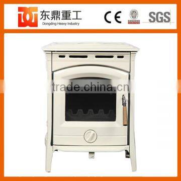 Multi Fuel Type Wooden Burning Stove/fireplace Heater HF905UCE Ivory White Colour photo-2