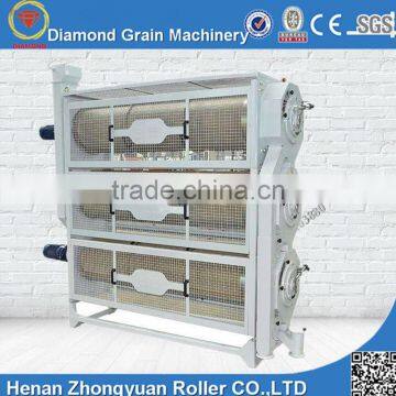 grass seed green mugn bean indented cylinder machine