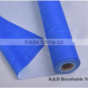 breathable roofing membrane waterproof breathable membrane