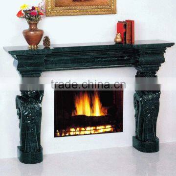 High Quality Shan'xi Black Granite Fireplace Surround photo-3